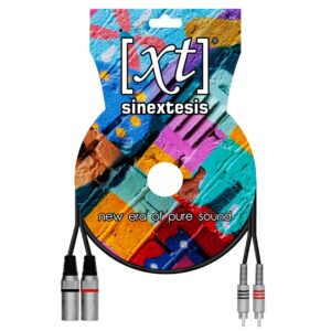 CAVO STEREO RCA 2XLR SINEXTESIS