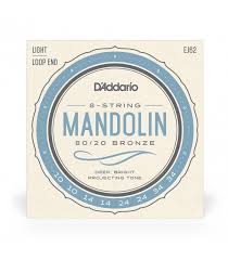 CORDE PER MANDOLINO D'ADDARIO 10/34
