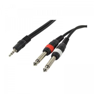 CAVO COBRA STEREO DOPPIO JACK/MINI JACK