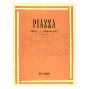 PIAZZA METODO POPOLARE PER FLAUTO