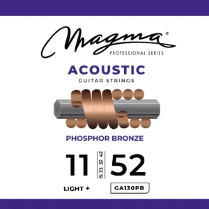 MAGMA STRINGS ACOUSTIC GUITAR PHOSPHOR BRONZE 11-52