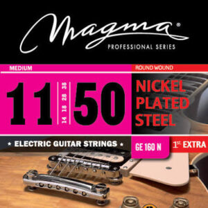 MAGMA ELECTRIC GUITAR STRINGS NICKEL PLATED STEEL 11-50